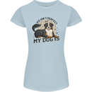 Life Isnt Perfect But My Dog is Womens Petite Cut T-Shirt Light Blue