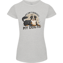 Life Isnt Perfect But My Dog is Womens Petite Cut T-Shirt Sports Grey