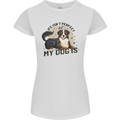 Life Isnt Perfect But My Dog is Womens Petite Cut T-Shirt White