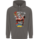 Life Without Goal Football Quote Funny Mens 80% Cotton Hoodie Charcoal
