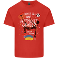 Life Without Goal Football Quote Funny Mens Cotton T-Shirt Tee Top Red