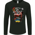 Life Without Goal Football Quote Funny Mens Long Sleeve T-Shirt Black