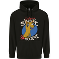 Life is Short Chihuahua Dog Mens 80% Cotton Hoodie Black