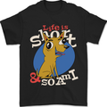 Life is Short Chihuahua Dog Mens T-Shirt 100% Cotton Black