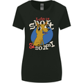 Life is Short Chihuahua Dog Womens Wider Cut T-Shirt Black