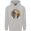 Like Father Son Biker Motorcycle Motorbike Mens 80% Cotton Hoodie Sports Grey