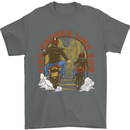 Like Father Son Biker Motorcycle Motorbike Mens T-Shirt 100% Cotton Charcoal