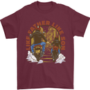 Like Father Son Biker Motorcycle Motorbike Mens T-Shirt 100% Cotton Maroon