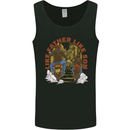 Like Father Son Biker Motorcycle Motorbike Mens Vest Tank Top Black