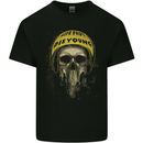Live Fast Die Young Biker Skull Motorcycle Kids T-Shirt Childrens Black