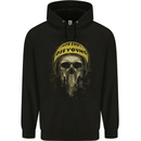 Live Fast Die Young Biker Skull Motorcycle Mens 80% Cotton Hoodie Black
