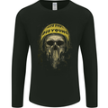 Live Fast Die Young Biker Skull Motorcycle Mens Long Sleeve T-Shirt Black