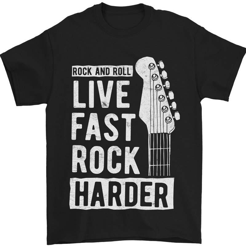 Guitar T-Shirt Mens Electric Acoustic Bass Funny Music Tshirt Tee Top 2