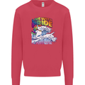Live With Pride Unicorn Gay Pride Awareness LGBT Kids Sweatshirt Jumper Heliconia