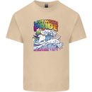 Live With Pride Unicorn Gay Pride Awareness LGBT Mens Cotton T-Shirt Tee Top Sand