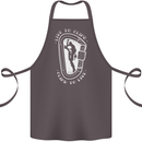 Live to Climb Rock Climbing Climber Cotton Apron 100% Organic Dark Grey