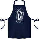 Live to Climb Rock Climbing Climber Cotton Apron 100% Organic Navy Blue