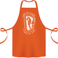 Live to Climb Rock Climbing Climber Cotton Apron 100% Organic Orange