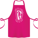 Live to Climb Rock Climbing Climber Cotton Apron 100% Organic Pink