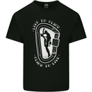 Live to Climb Rock Climbing Climber Kids T-Shirt Childrens Black