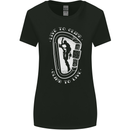 Live to Climb Rock Climbing Climber Womens Wider Cut T-Shirt Black