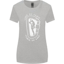 Live to Climb Rock Climbing Climber Womens Wider Cut T-Shirt Sports Grey