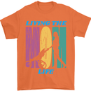 Living the Mom Life Mothers Day Mummy Mens T-Shirt 100% Cotton Orange
