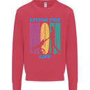 Living the Mum Life Mothers Day Mummy Kids Sweatshirt Jumper Heliconia