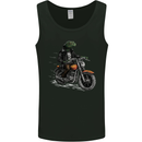 Lizard Biker Motorcycle Motorbike Reptile Mens Vest Tank Top Black