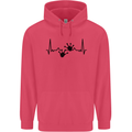 Lizard ECG Gekko Pulse Bearded Dragon Childrens Kids Hoodie Heliconia