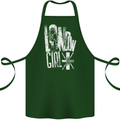 London Girl Cotton Apron 100% Organic Forest Green