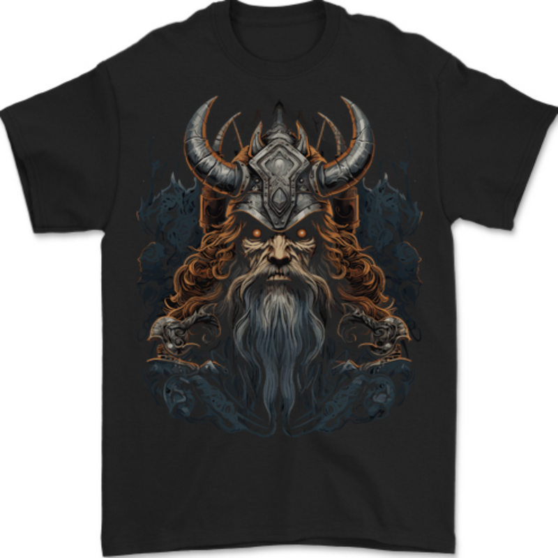 Lord of the Vikings Mens T-Shirt 100% Cotton BLACK