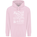 Lorry Driver HGV Big Truck Childrens Kids Hoodie Light Pink