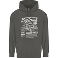 Lorry Driver HGV Big Truck Childrens Kids Hoodie Storm Grey