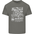 Lorry Driver HGV Big Truck Kids T-Shirt Childrens Charcoal