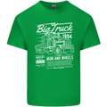 Lorry Driver HGV Big Truck Kids T-Shirt Childrens Irish Green