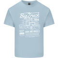 Lorry Driver HGV Big Truck Kids T-Shirt Childrens Light Blue