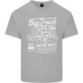 Lorry Driver HGV Big Truck Kids T-Shirt Childrens Sports Grey