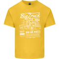 Lorry Driver HGV Big Truck Kids T-Shirt Childrens Yellow