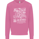 Lorry Driver HGV Big Truck Mens Sweatshirt Jumper Azalea