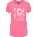 Lorry Driver HGV Big Truck Womens Wider Cut T-Shirt Azalea