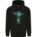 Los Angeles Surf Skull Surfing Childrens Kids Hoodie Black