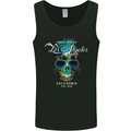 Los Angeles Surf Skull Surfing Mens Vest Tank Top Black