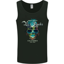 Los Angeles Surf Skull Surfing Mens Vest Tank Top Black