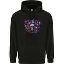Lots of Skulls Childrens Kids Hoodie Black