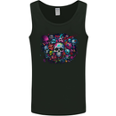 Lots of Skulls Mens Vest Tank Top Black