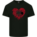 Love Albania Flag Albanian Day Football Mens Cotton T-Shirt Tee Top Black