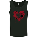 Love Albania Flag Albanian Day Football Mens Vest Tank Top Black