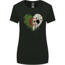Love Algeria Flag Algerian Day Football Womens Wider Cut T-Shirt Black