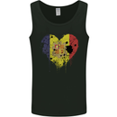 Love Andorra Flag Andorran Day Football Mens Vest Tank Top Black